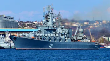 Experții militari spun că nava Moskva ar fi putut transporta arme nucleare