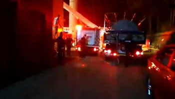 Incendiu la spitalul de psihiatrie din Roman. Două speciale de stingere și o ambulanță SMURD intervin