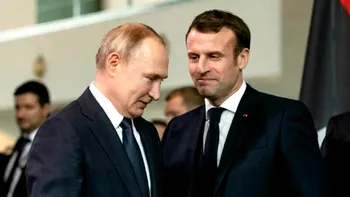 Mesajul transmis de Vladimir Putin lui Emmanuel Macron, după ce liderul francez a fost reales președinte