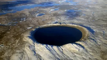 Craterul misterios de pe pământ, perfect circular, care îi ține pe cercetători în dilemă