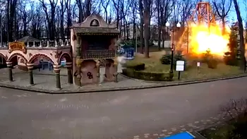 Rușii au nimicit un celebru parc de distracții din Harkov, care se întindea pe 130 de hectare de teren