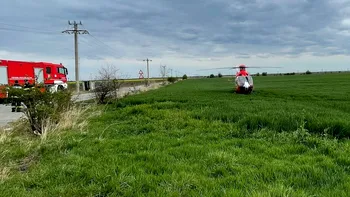 Accident grav în Prahova. Patru autoturisme au fost implicate. Elicopterul SMURD a preluat o victimă