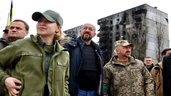 Cum era să moară șeful Consiliului European în Ucraina. Realitatea războiului l-a lovit din plin pe oficialul european