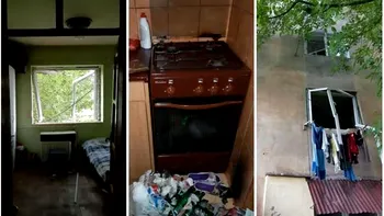 Explozie puternică la un bloc din Lugoj. Zeci de locatari au fost evacuați de urgență