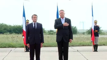 Emmanuel Macron, ieșire nervoasă la baza Kogâlniceanu. Ce l-a deranjat
