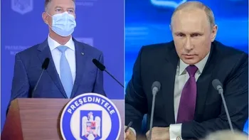 Vladimir Putin, replică pentru Iohannis. Ce i-a transmis liderul de la Kremlin