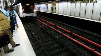 Incident la metrou. Călători evacuați, după ce un vagon a rămas fără frâne între Piața Romană și Universitate