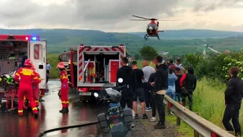 Accident în Teleorman, între o mașină și un TIR. O familie întreagă a murit