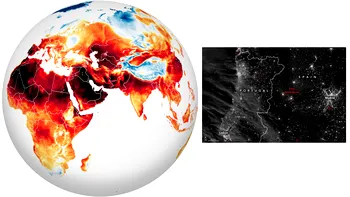 Cum se vede impactul caniculei din spațiu. NASA lansează un nou avertisment: consecințele temperaturilor extreme asupra sănătății oamenilor
