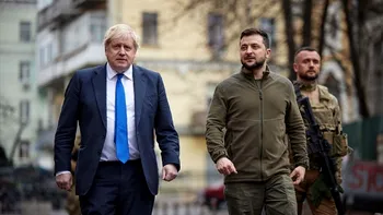Gestul surpriză făcut de Boris Johnson pentru Ucraina și Zelenski: „Churchill ar fi lăcrimat”