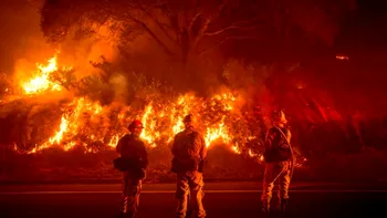 Incendiu violent în Munții Rodnei: Arde Pădurea Covășel. Intervin zeci de pompieri militari şi voluntari