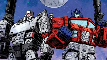 Transformers, în lumea improvizației: „Optimus Prime” și „Megatron” au făcut show total la Voices Against Cancer