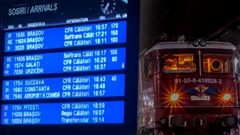 CFR Călători modifică mersul trenurilor în perioada următoare. Rutele afectate și detalii despre biletele deja cumpărate