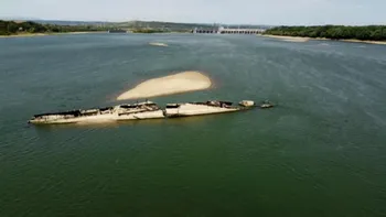 Probleme grave din cauza secetei. Sute de nave sunt blocate pe Dunăre, din cauza nivelului extrem de scăzut