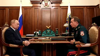 VIDEO Reacția lui Putin când șeful Gărzii Naționale îi dă raportul despre frontul din Ucraina