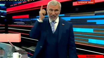 Un înalt oficial rus a amenințat în direct un reporter din Germania. Ce l-a înfuriat atât de tare