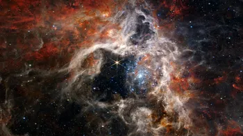 FOTO Telescopul James Webb surprinde nebuloasa Tarantula cu detalii uimitoare: cum ne ajută fotografia să înțelegem mai bine universul