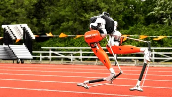 VIDEO Un robot a câștigat recordul mondial pentru sprint: i-a făcut de rușine pe atleți