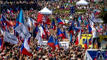 Cehii au ieșit în stradă și cer demisia guvernului și alegeri anticipate. Se cer discuții cu Rusia pentru aprovizionarea cu gaze la iarnă
