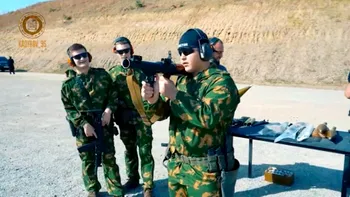 Kadîrov, filmare cu cei trei fii minori pe frontul din Ucraina: „S-au pus imediat pe treabă” VIDEO