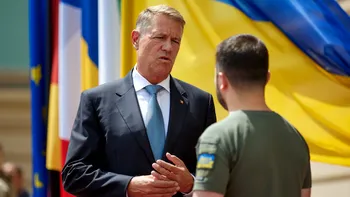 Klaus Iohannis, reacție după rachetele care au lovit Kievul: „Uciderea oamenilor nevinovați trebuie să se oprească”
