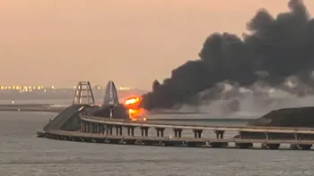 Rusia susține că a identificat vinovații pentru explozia de la podul Kerci. FSB a făcut primele arestări
