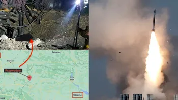 FOTO Primele imagini cu uriașul crater format de racheta căzută în Polonia. Ce veste proastă a primit Ucraina