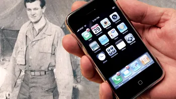 Fotografia cu un soldat din Al Doilea Război Mondial în care apare cu un iPhone încinge mințile conspiraționiste pe internet