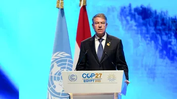 Klaus Iohannis le-a spus liderilor prezenți la COP27 că sistemul Ro-Alert ar trebui extins la nivel global