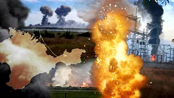 O nouă explozie puternică în Crimeea. Rușii sunt în alertă