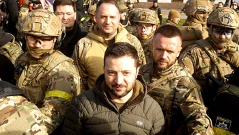 Rusia, reacție dură după ce Zelenski a vizitat Hersonul eliberat. Mesajul care strică bucuria Ucrainei