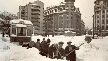 Marele Viscol a îngropat România: „Am încercat sa ieșim, dar nu s-au deschis nici ferestrele, nici ușile”
