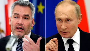 Cancelarul austriac Karl Nehammer, demers pentru încheierea războiului din Ucraina. Ce-i transmite lui Putin