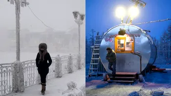 Cel mai friguros oraș din lume. Copiii merg la școală la -50 de grade, iar cea mai scăzută temperatură a fost de -71,2 grade Celsius