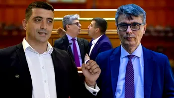 George Simion a descins la Ministerul Energiei. Liderul AUR, numit „trompetă a lui Putin” de către Virgil Popescu