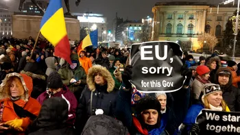 Protest cu pancarte la Ministerul Justiției. Care sunt nemulțumirile românilor