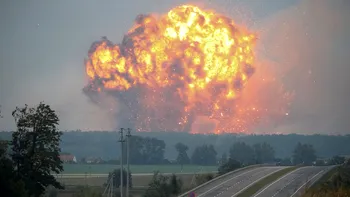 VIDEO „Întreaga lume trebuie să vadă asta”. Fumul exploziilor puternice din Ucraina, vizibil din Republica Moldova