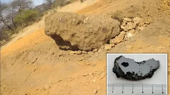 Oamenii de știință au descoperit două minerale „extraterestre”, într-un meteorit de 15 tone: ce conțin