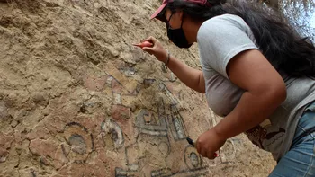 „O descoperire excepțională”, veche de 1000 de ani. Huaca Pintada are 30 de metri lungime și a fost găsită întâmplător VIDEO