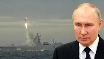 Planeta urmărește nava de război a lui Putin. Unde a ajuns fregata rusă Amiral Gorșkov, echipată cu racheta hipersonică Zircon