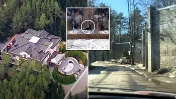 Semne că paranoia lui Putin crește după schimbările observate lângă „palatul său secret” din pădure FOTO