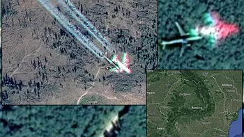 FOTO: Avioanele misterioase din Apuseni care apar surprinse pe Google Maps. Explicaţia apariţiilor neobişnuite