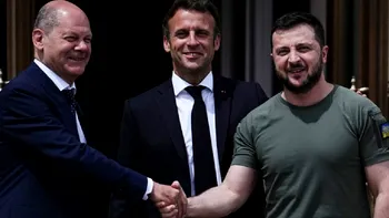 Macron și Scholz, promisiuni uriașe pentru Ucraina. Zelenski este surprins de schimbare: „Un adevărat semnal”