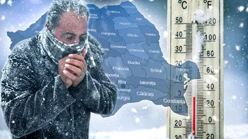Polii frigului în țara noastră: cele două „mici Siberii” din România unde temperaturile ating un minus record