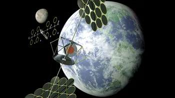Blue Origin a realizat celule solare prin topirea prafului lunar: este posibil ca bazele lunare să nu aibă nevoie de resurse de pe Pământ
