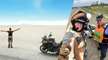 Românul care a străbătut lumea pe motocicletă: a ajuns în orașul de la capătul lumii și a văzut 'oglinda Pământului'