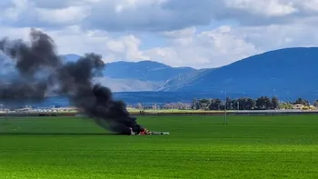 Alertă în Italia, două avioane militare s-au ciocnit în zbor. Piloții au murit