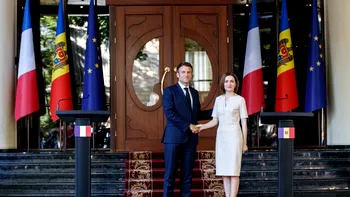 Macron, sprijin pentru Maia Sandu în fața amenințărilor ruse. Ce a oferit Moldovei