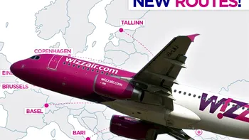 Wizz Air lansează o nouă rută din România. Unde poţi zbura cu doar 99 de lei