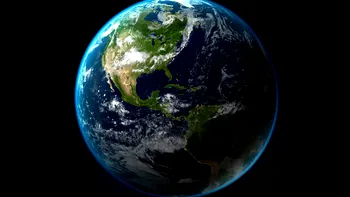FOTO Pământul, așa cum nu l-ai mai văzut niciodată: cea mai detaliată imagine de până acum a ultimelor 100 de milioane de ani ai planetei noastre